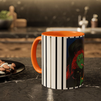 Mirror, Mirror A Witch's Touch Colorful Mugs, (11oz, 15oz)