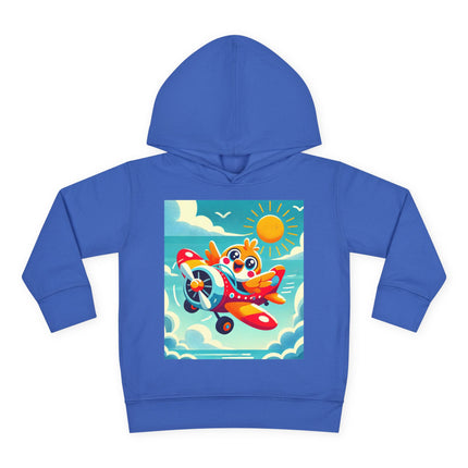 Joyful Bird Aviator Toddler Pullover Fleece Hoodie