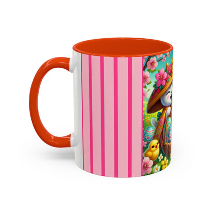 Geisha Kitten’s Easter Delight Colorful Mugs (11oz, 15oz)