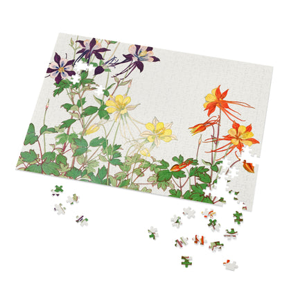 Aquilegia Flower by Tanigami Kônan Jigsaw Puzzle (30, 110, 252, 500-Piece)