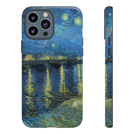 Starry Night Over the Rhone by Vincent Van Gogh Phone Cases