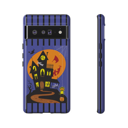 Halloween Night at the Haunted House Phone Cases