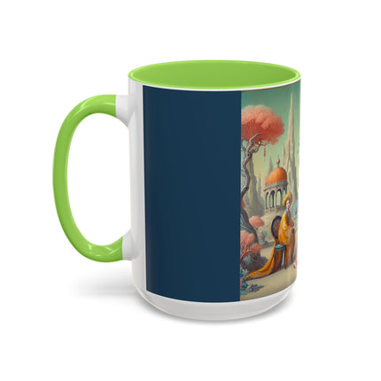 The Seahorse Court Colorful Mugs (11oz, 15oz)