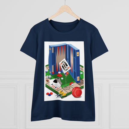 Games Unleashed Women's Midweight Cotton Tee