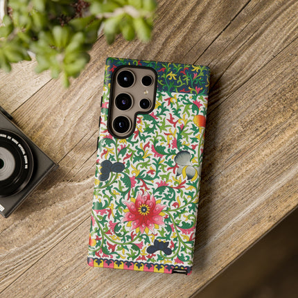 Colorful Floral Pattern by Owen Jones Phone Cases