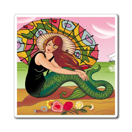 Siren Serenade by Carlo Chiostri Magnets (3 Sizes)