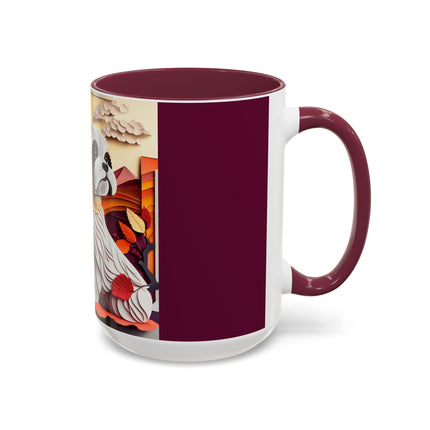 Shih Tzu at an Autumn Colorful Mugs (11oz, 15oz)