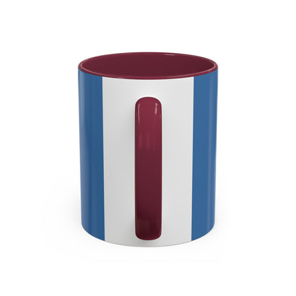 🎿🎄 The Christmas Holly Skier Colorful Mug – Whimsical Holiday Fantasy