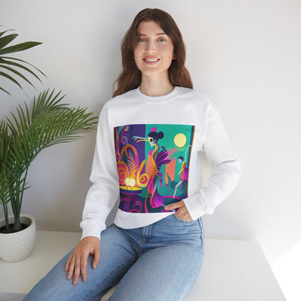 Dance of the Skeleton Ballerinas Unisex Heavy Blend™ Crewneck Sweatshirt