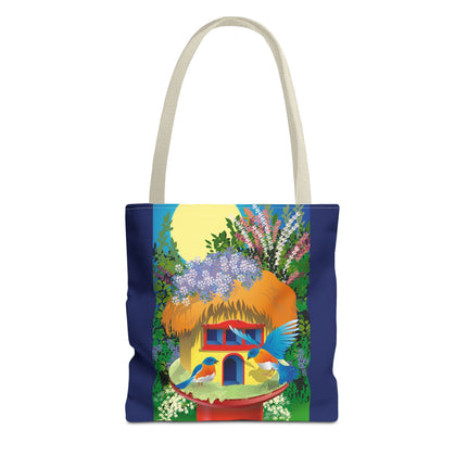 Birdhouse Haven Tote Bag (AOP)