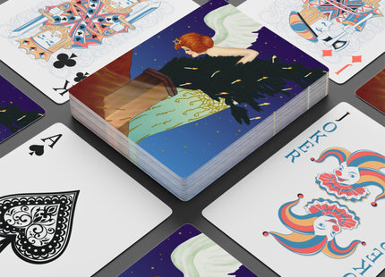 The Christmas Angel Playing Cards