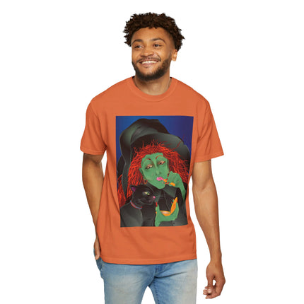 Mirror, Mirror A Witch's Touch Unisex Garment-Dyed T-shirt