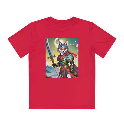 Cyberpunk Samurai Youth Competitor Tee