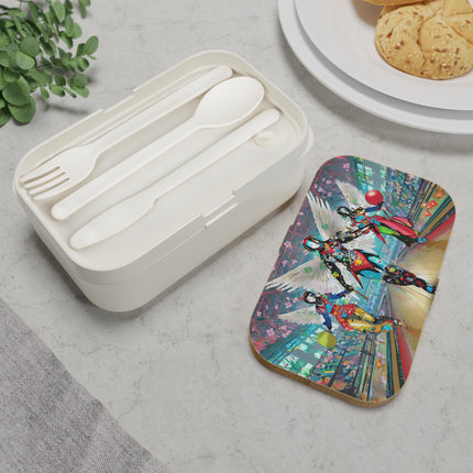 Samurai Robot Angels Bento Lunch Box