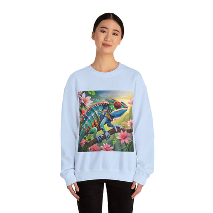 Camouflage Chameleon Unisex Heavy Blend™ Crewneck Sweatshirt