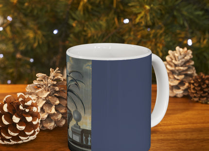 Pineapple Plant by David von Cöln Ceramic Mug 11oz