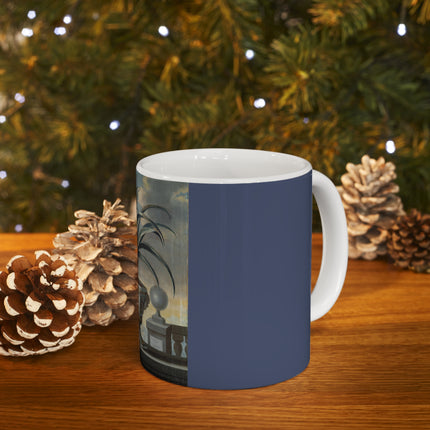 Pineapple Plant by David von Cöln Ceramic Mug 11oz