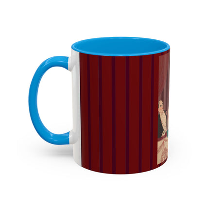 La Loge by George Barbier Colorful Mugs (11oz, 15oz)