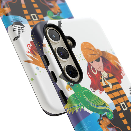 Moonlit Pirate Halloween Phone Cases