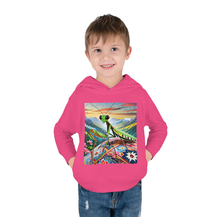 The Joyful Mantis Toddler Pullover Fleece Hoodie