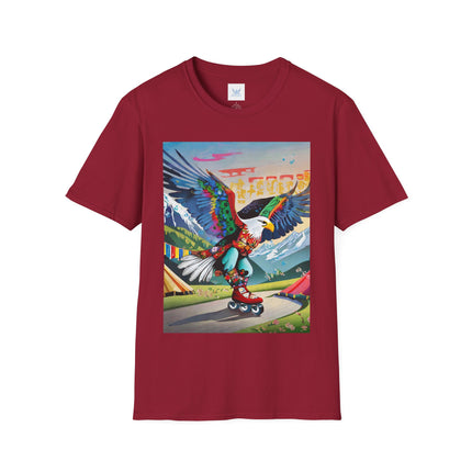 Eagle Skater Softstyle T-Shirt