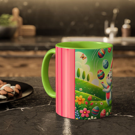 Easter Bunny’s Colorful Mugs (11oz, 15oz)