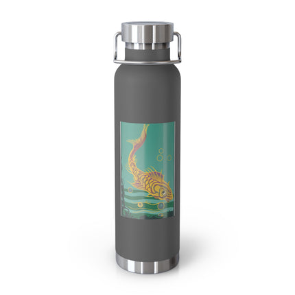 Golden Serenity Copper Vacuum Insulated Bottle, 22oz