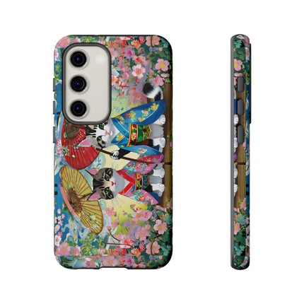 Kimono Kitties Phone Cases
