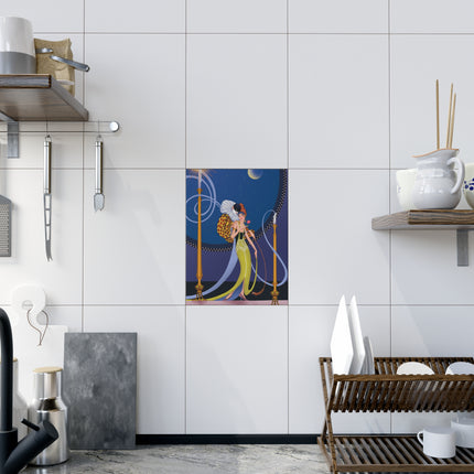 Smoke and Secrets Ceramic Tile