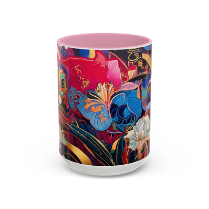 Ethereal Irises Colorful Mugs (11oz, 15oz)