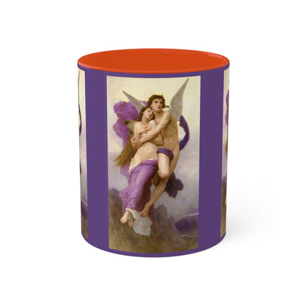 The Abduction of Psyche by William Bouguereau Colorful Mugs, 11oz