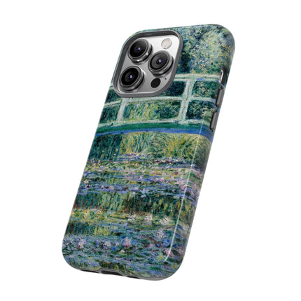 Water Lilies and Japanese Bridge by Claude Monet Phone Cases