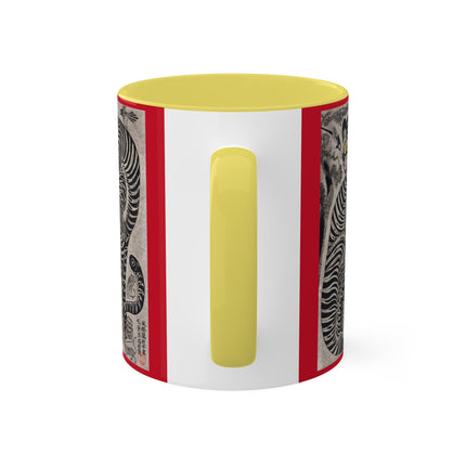 Talismanic Tiger Colorful Mugs, 11oz