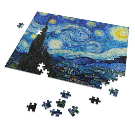 The Starry Night by Vincent Van Gogh Puzzle (30, 110, 252, 500-Piece)