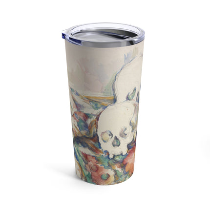 The Three Skulls by Paul Cézanne Tumbler 20oz
