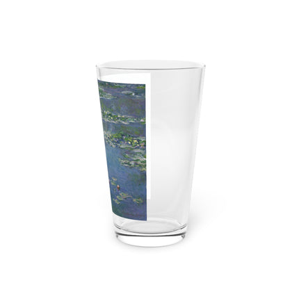 Water Lilies by Claude Monet Glass, 16oz