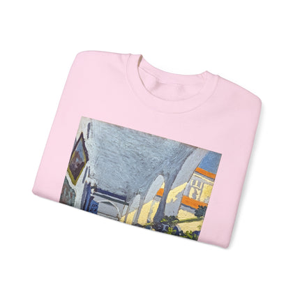 Gallery of a Moroccan Riad by George Gaudion Heavy Blend™ Crewneck Sweatshirt