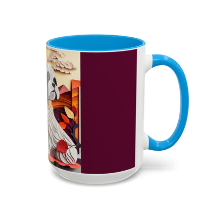 Shih Tzu at an Autumn Colorful Mugs (11oz, 15oz)
