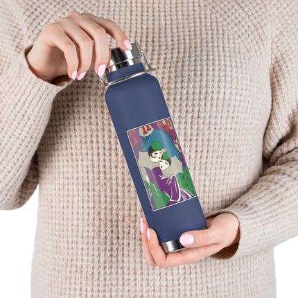 Two Pierrots Copper Vacuum Insulated Bottle, 22oz