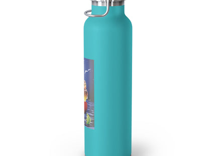 Embarking on a Moonlit Journey Copper Vacuum Insulated Bottle, 22oz