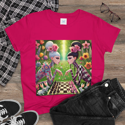 Spring Gambit: A Fairy’s Move Cotton Tee