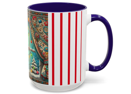 Mischief in Tinselland Colorful Mugs (11oz, 15oz)