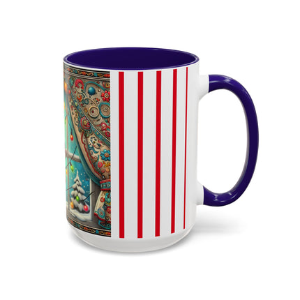 Mischief in Tinselland Colorful Mugs (11oz, 15oz)