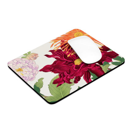 Dahlia by Tanigami Kônan Mouse Pad, Round and Rectangle