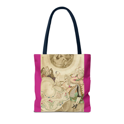 Sur talons rouges by Gerda Wegener Tote Bag (AOP)