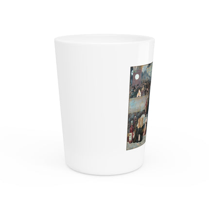 A Bar at the Folies-Bergère by Edouard Manet Ceramic Shot Glass