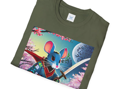 Cyber Samurai Rat Softstyle T-Shirt