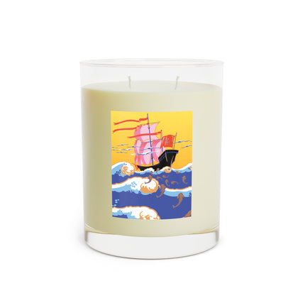 Golden Seas and Whimsical Dreams Scented Candle - Full Glass, 11oz