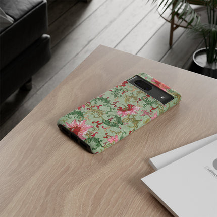 Flower Illustration by Owen Jones Phone Cases