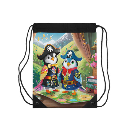 Ahoy, Matey! Drawstring Bag